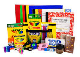  school supplies